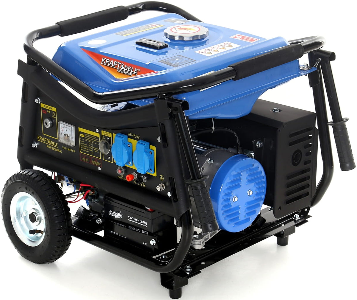 Ühefaasiline bensiinigeneraator 3000 W, 12/230 V KD144 – pilt 3