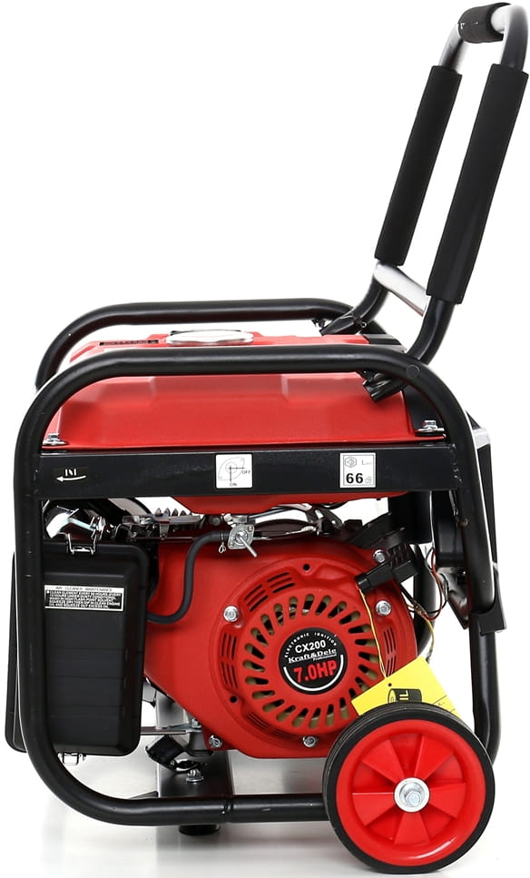 KRAFT&DELE kolmefaasiline bensiinigeneraator 3000 W 12/230/380 V KD139 – pilt 7