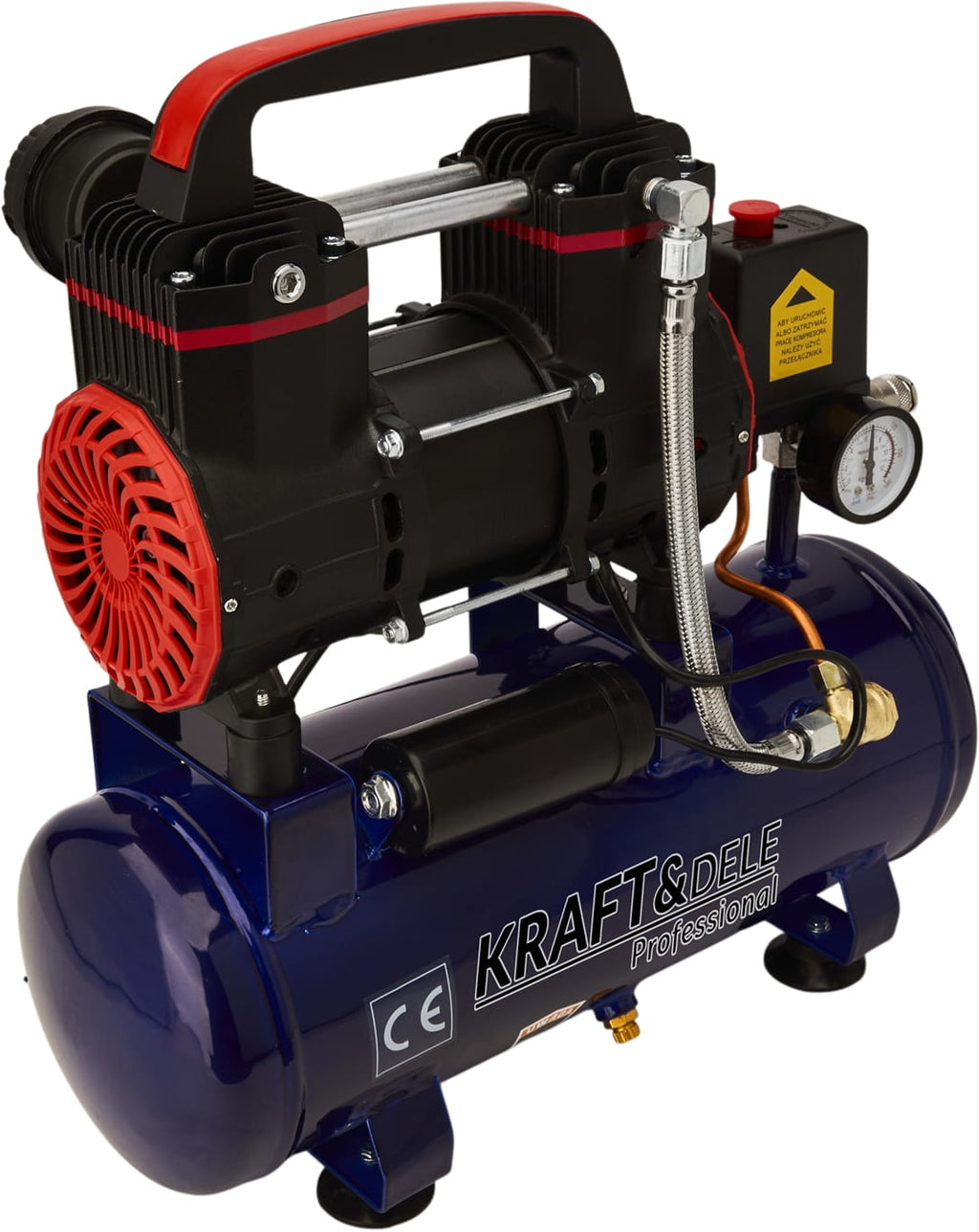KRAFT&DELE õlivaba kompressor 9 l 1200 W 155 l/min KD2127 – pilt 5