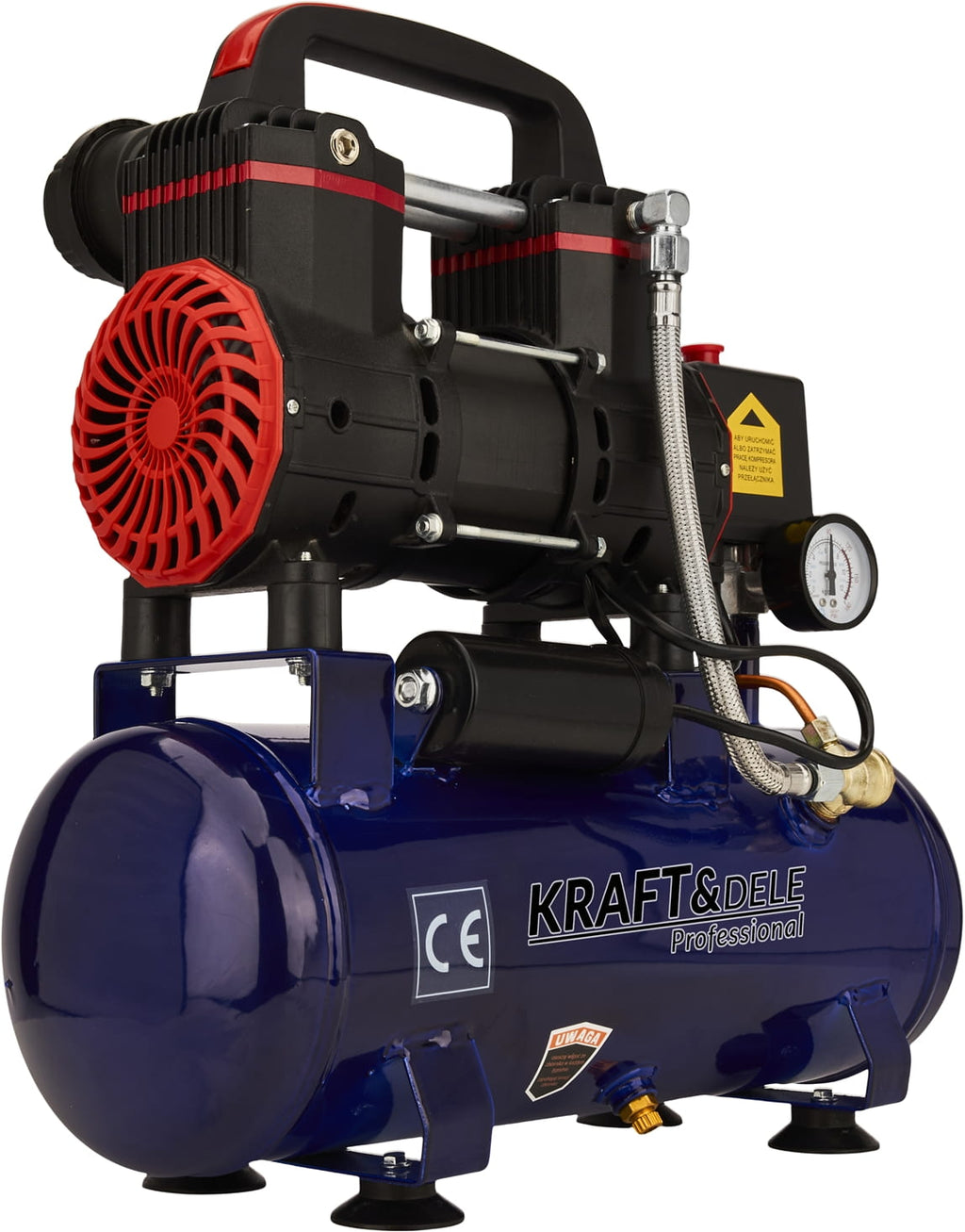 KRAFT&DELE õlivaba kompressor 9 l 1200 W 155 l/min KD2127 – pilt 7