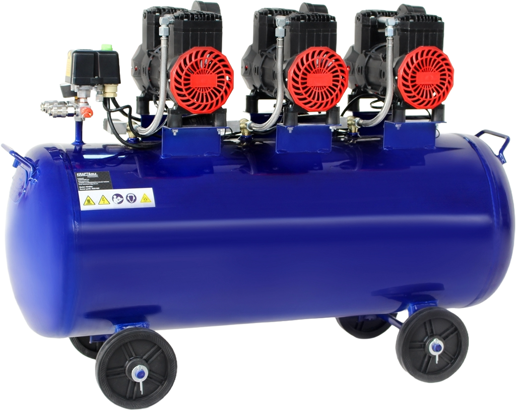 KRAFT&DELE õlivaba õhukompressor 100 l 6000 W 660 l/min sinine KD4094 – pilt 6