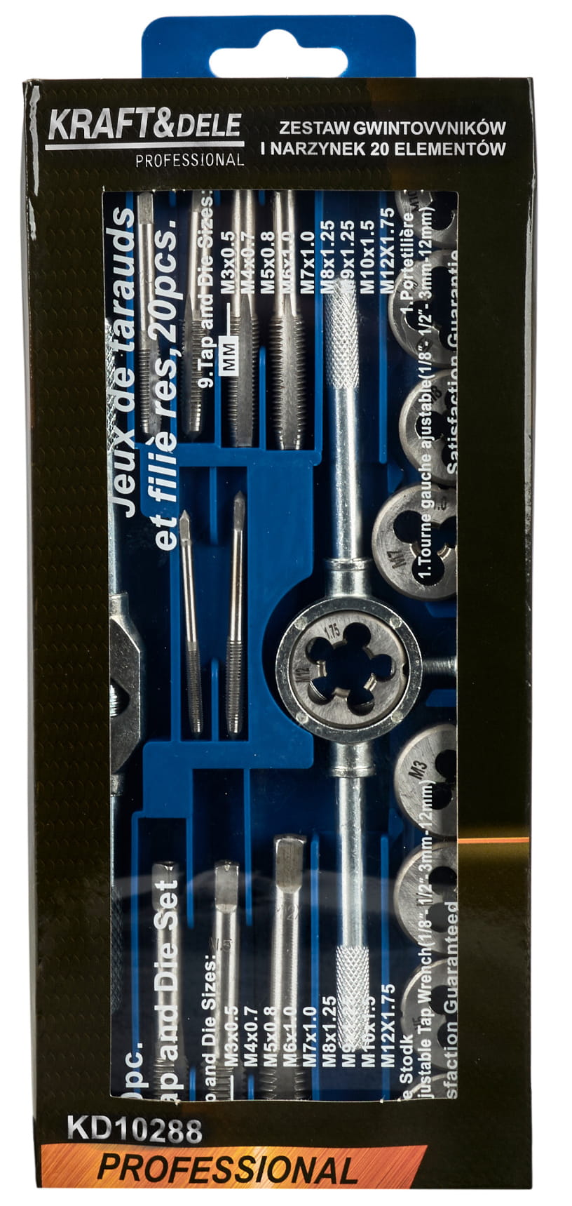 KRAFT&DELE Keermestuskomplekt 20-osaline KD10288