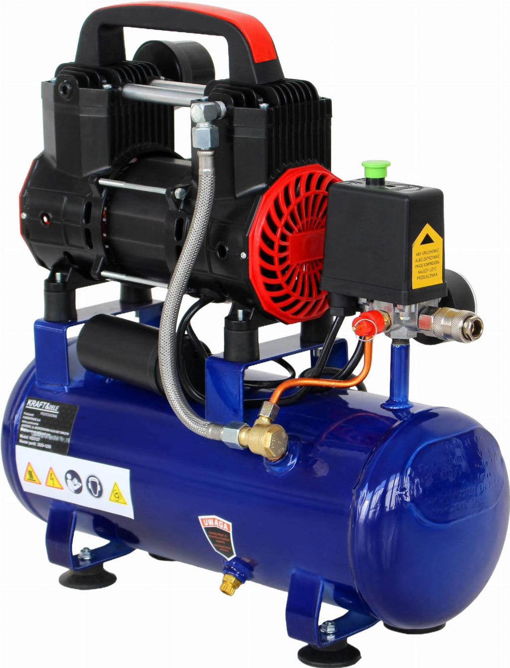 KRAFT&DELE Õlivaba kompressor 9L 230V 1200W KD4090