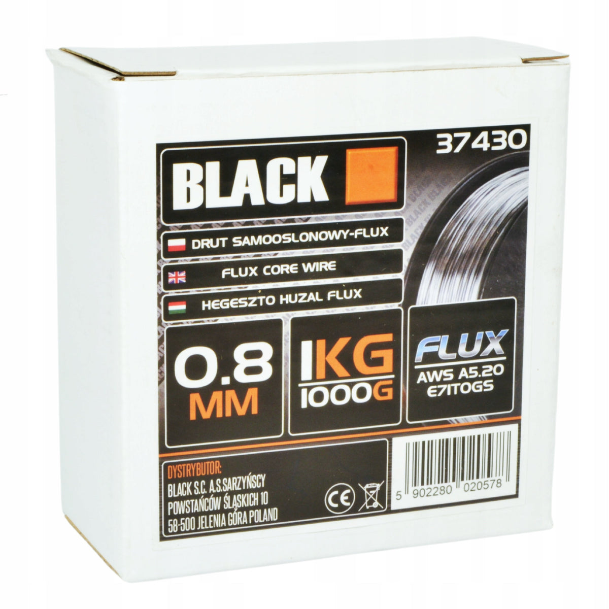 Isekaitsev räbustäidisega keevitustraat 0,8 mm 1 kg E71T-0GS 37430 – pilt 6