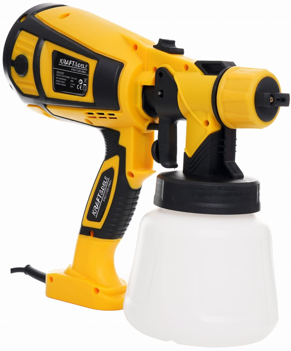 KRAFT&DELE HVLP-värvipüstol 650 W 800 ml KD1657 – pilt 5