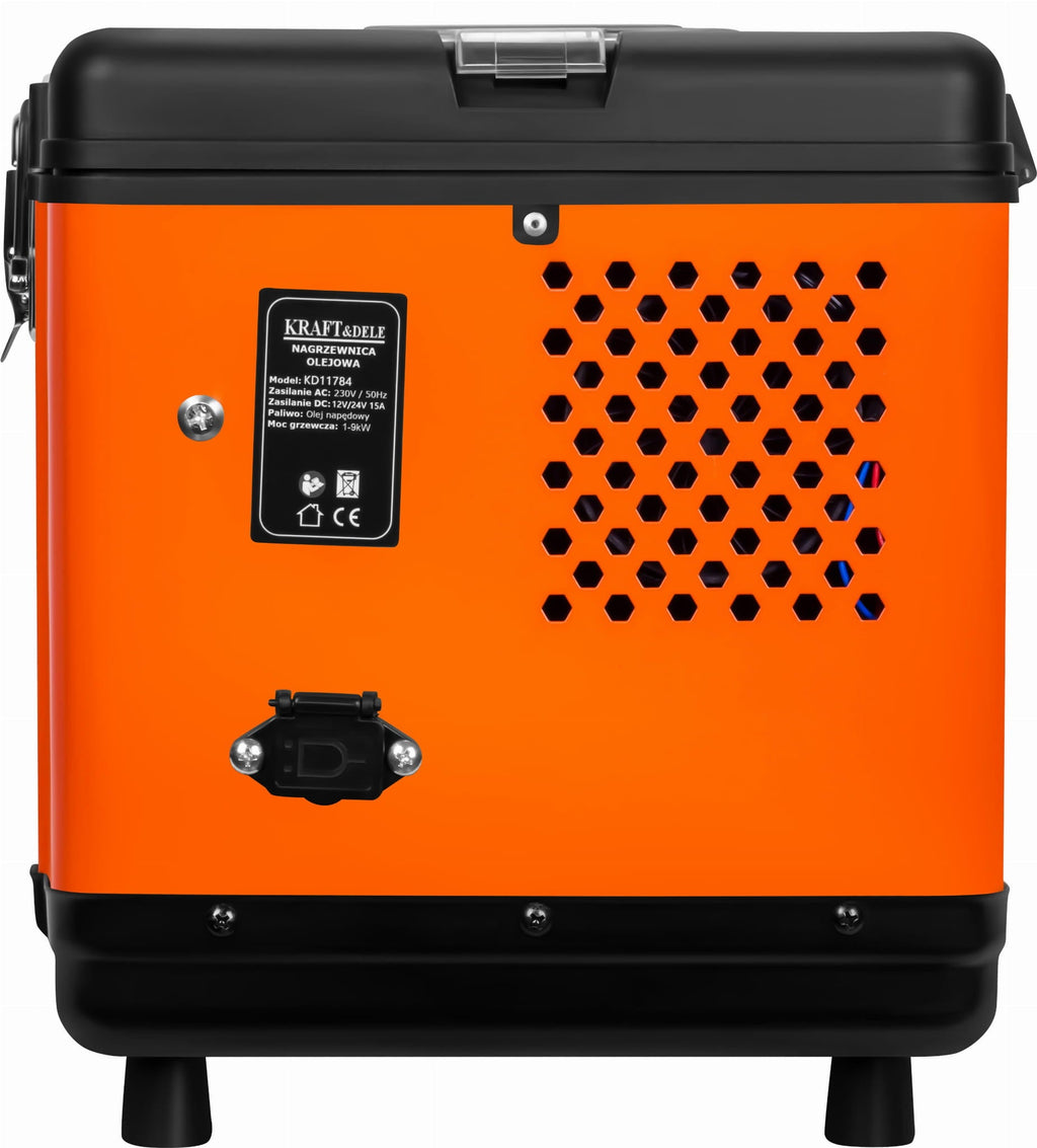 KRAFT&DELE 9 kW õliküttel töötav parkimiskütteseade 12 V / 24 V / 230 V KD11784 – pilt 7