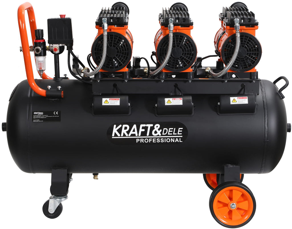 Õlivaba õhukompressor 100 l 580 l/min 6 kW KD1394 – pilt 2