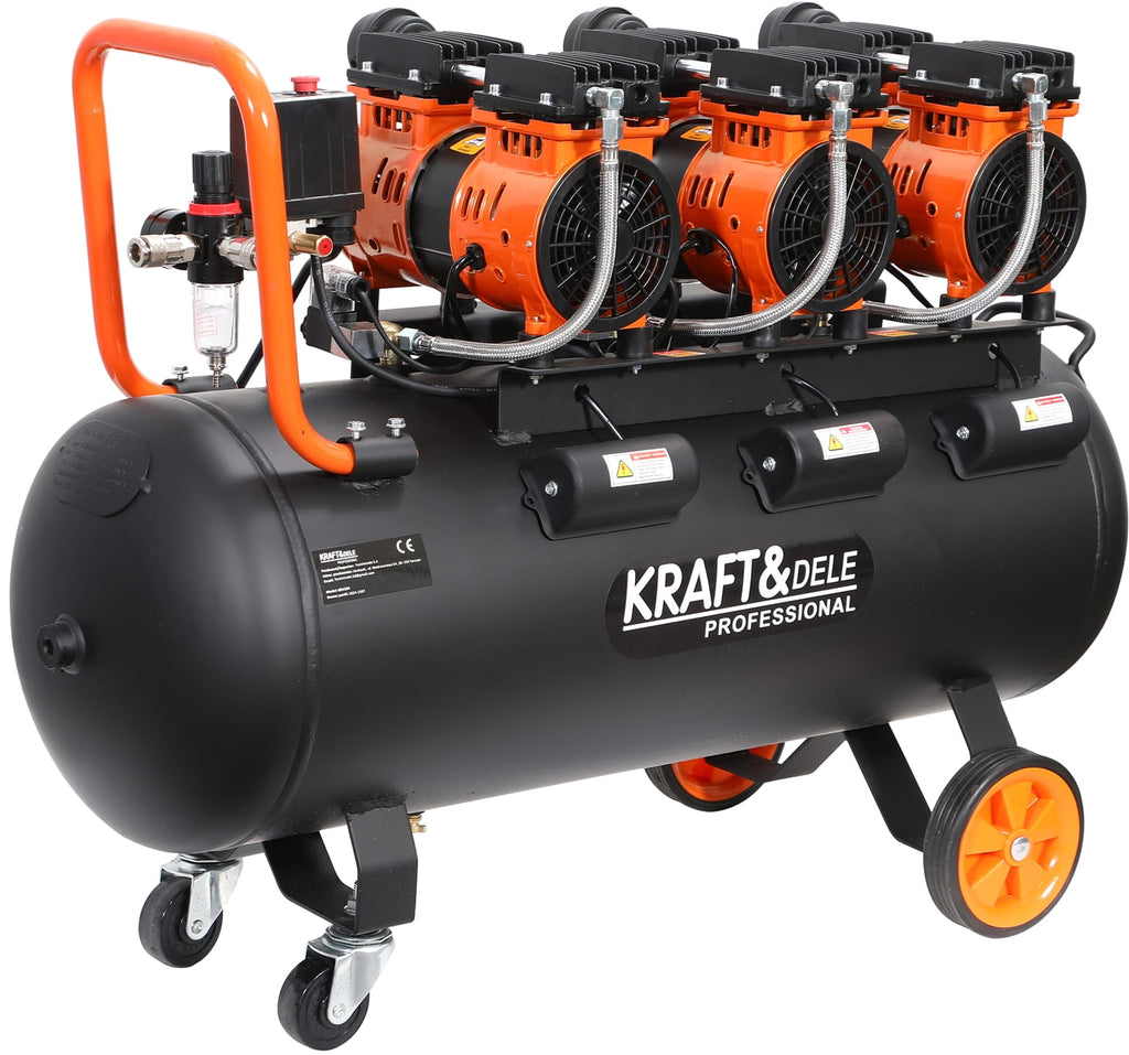 Õlivaba õhukompressor 100 l 580 l/min 6 kW KD1394 – pilt 6