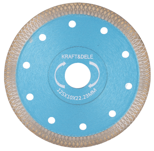 KRAFT&DELE teemantlõikeketas gres- ja keraamilistele plaatidele 125 mm KD1959 – pilt 1