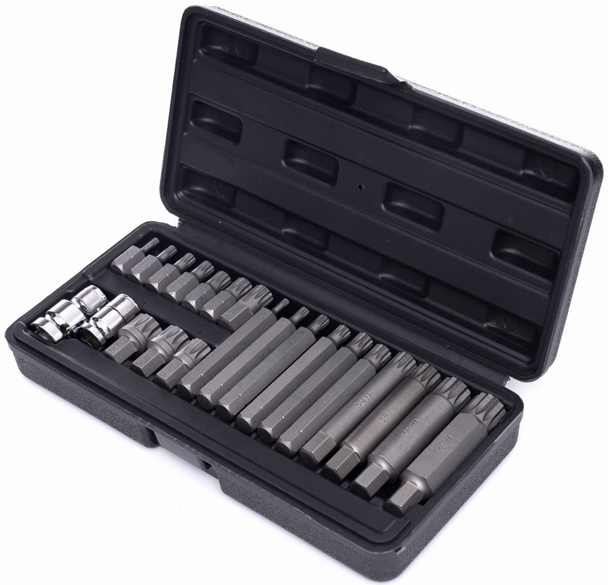 M4–M18 spline-otsikute komplekt, 22 tk KD10539 – pilt 3