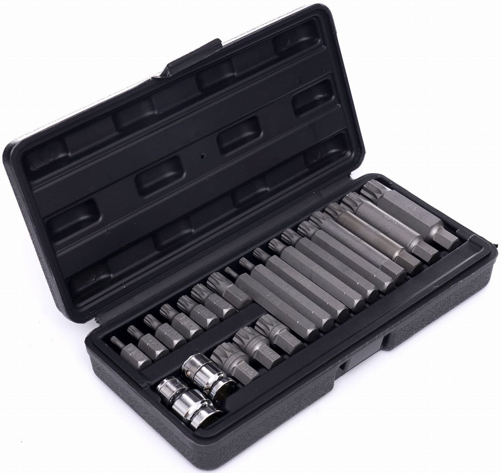 M4–M18 spline-otsikute komplekt, 22 tk KD10539 – pilt 1