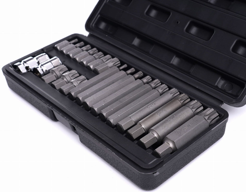 M4–M18 spline-otsikute komplekt, 22 tk KD10539 – pilt 4