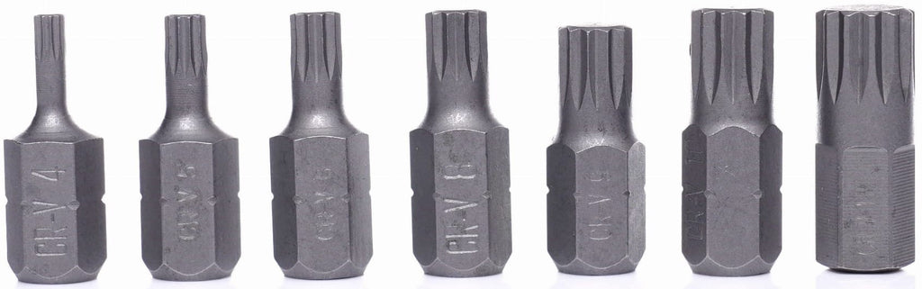 M4–M18 spline-otsikute komplekt, 22 tk KD10539 – pilt 8