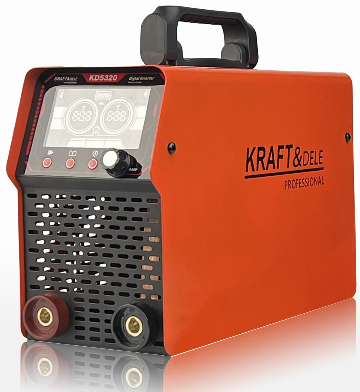KRAFT&DELE 12/24 V käivitusfunktsiooniga akulaadija 55 A 500 A 50–800 Ah KD5320 – pilt 4