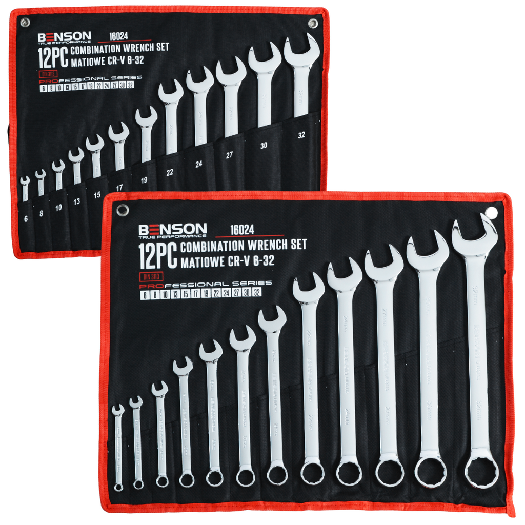 Benson by Black 12-osaline leht-silmusvõtmete komplekt 6–32 mm 16024 – pilt 5