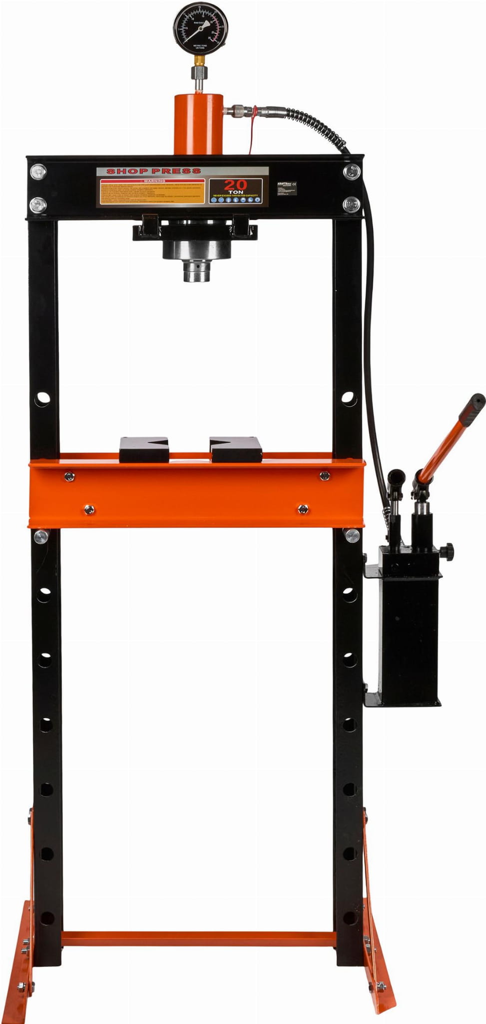 KRAFT&DELE 20 t hüdrauliline töökodapress KD318 – pilt 1