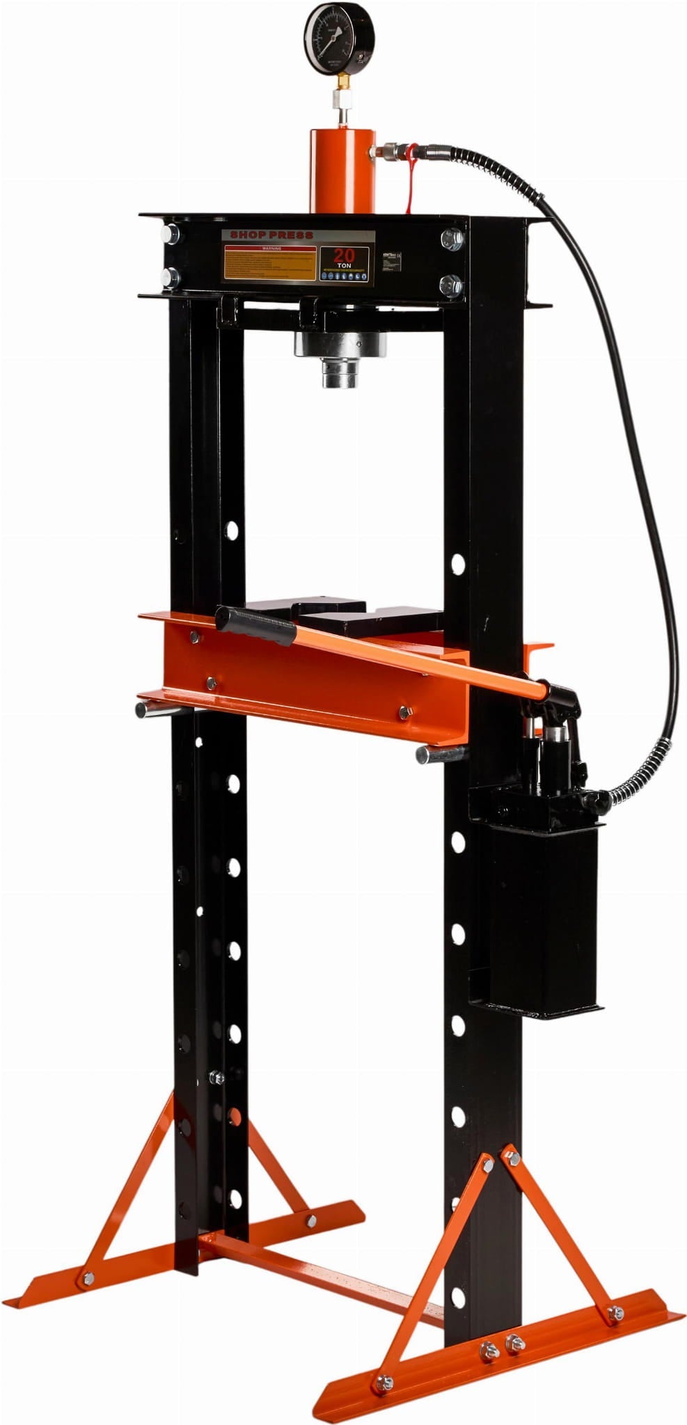 KRAFT&DELE 20 t hüdrauliline töökodapress KD318 – pilt 2