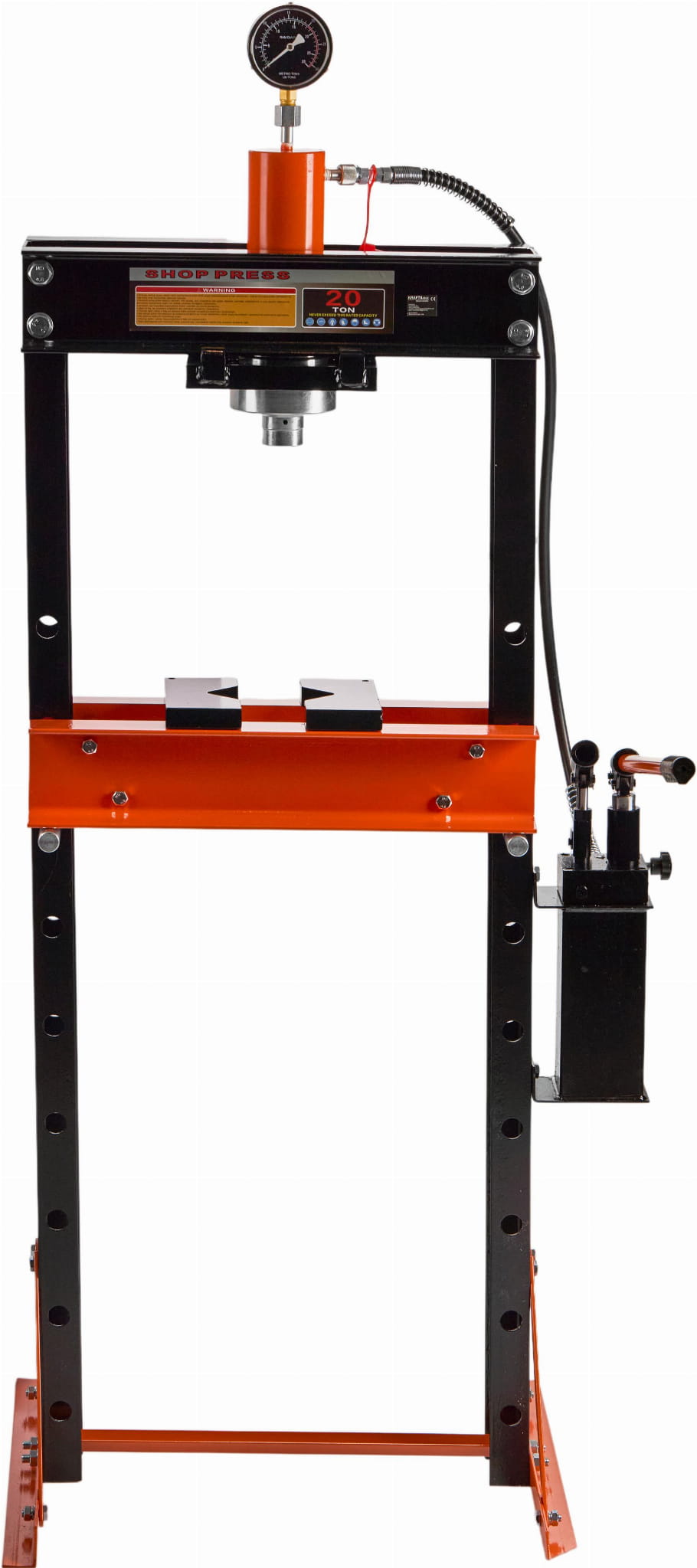 KRAFT&DELE 20 t hüdrauliline töökodapress KD318 – pilt 4
