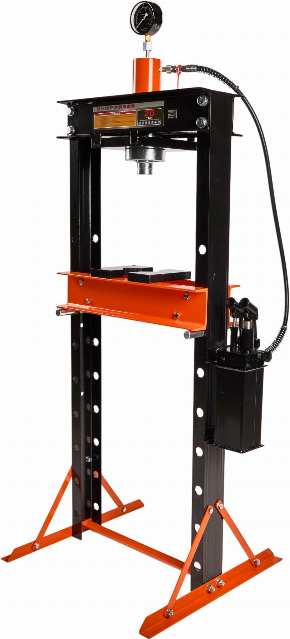 KRAFT&DELE 20 t hüdrauliline töökodapress KD318 – pilt 10