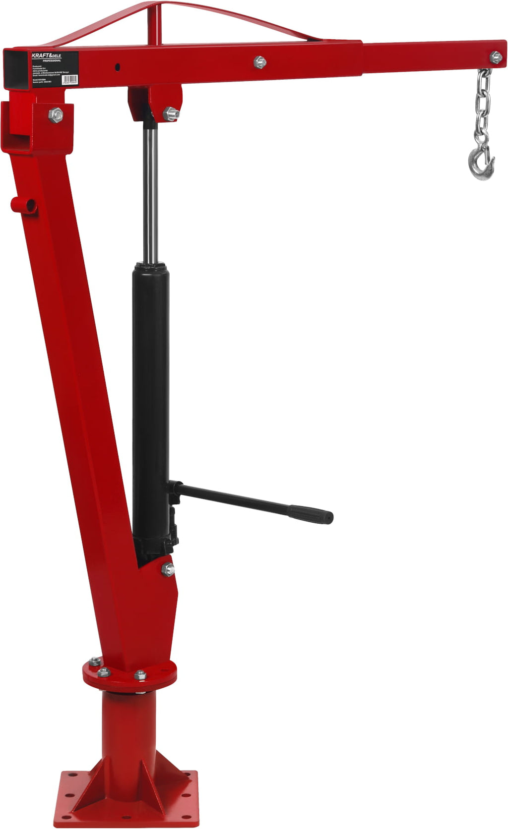 HDS hüdrauliline tõstekraana 1000 kg KD12684_2K – pilt 5