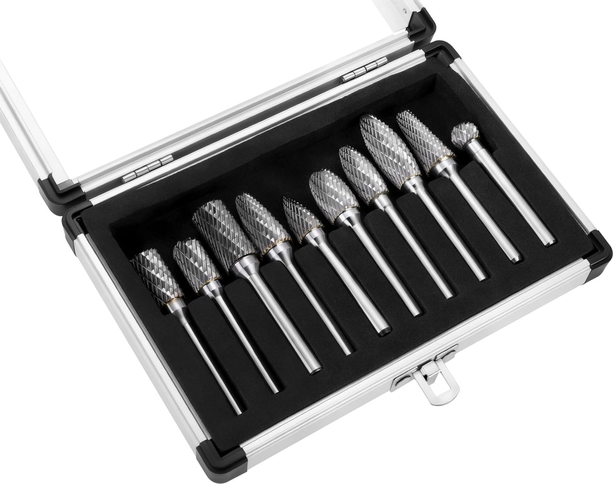 Volframkarbiidist pöördfreeside komplekt metallile 6 mm, 10 tk KD3580 – pilt 4