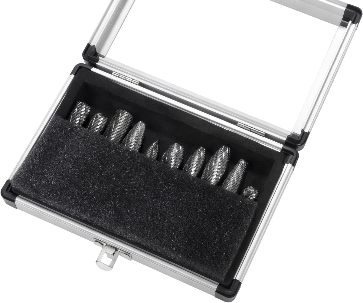 Volframkarbiidist pöördfreeside komplekt metallile 6 mm, 10 tk KD3580 – pilt 5