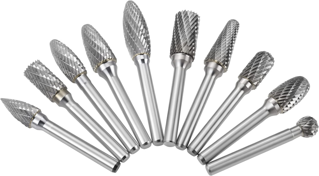 Volframkarbiidist pöördfreeside komplekt metallile 6 mm, 10 tk KD3580 – pilt 9
