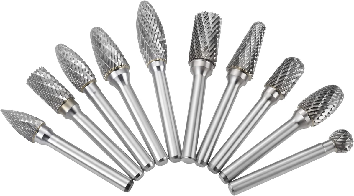Volframkarbiidist pöördfreeside komplekt metallile 6 mm, 10 tk KD3580 – pilt 9