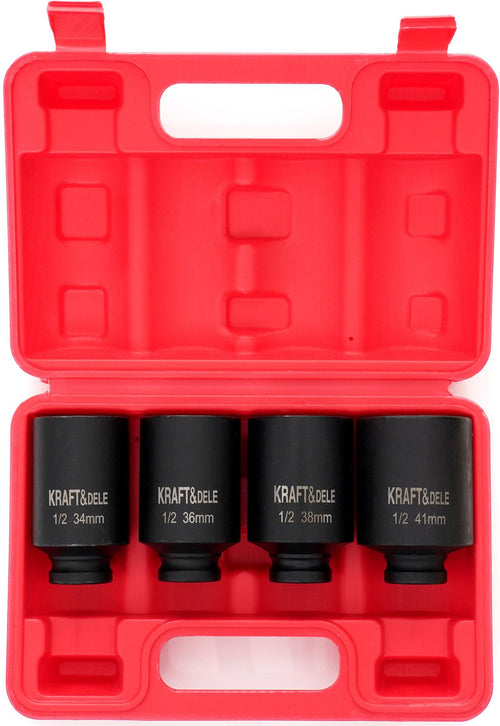 1/2″ kuuskant-löökpadrunite komplekt, 4 tk KD11753 – pilt 2