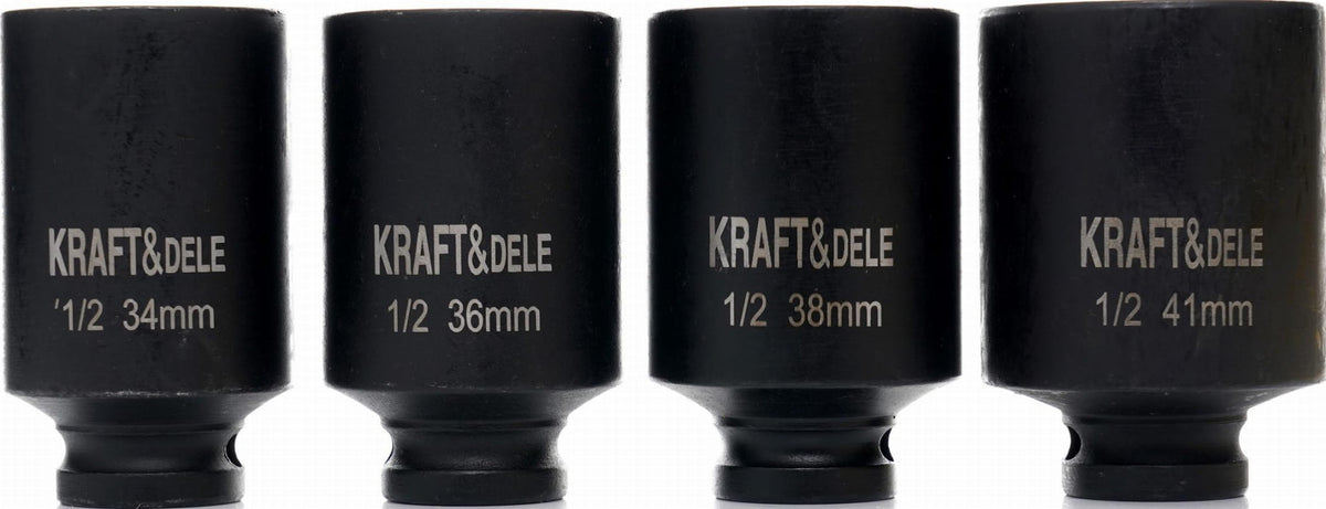 1/2″ kuuskant-löökpadrunite komplekt, 4 tk KD11753 – pilt 7