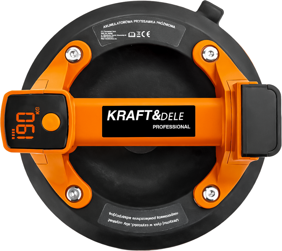 KRAFT&DELE akutoitega vaakum-imukupp 200 mm 190 kg KD11986 – pilt 1