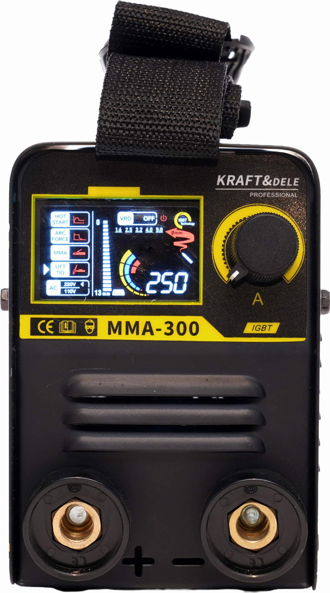 KRAFT&DELE MMA IGBT LCD inverterkeevitusseade 300 A KD1868 – pilt 2