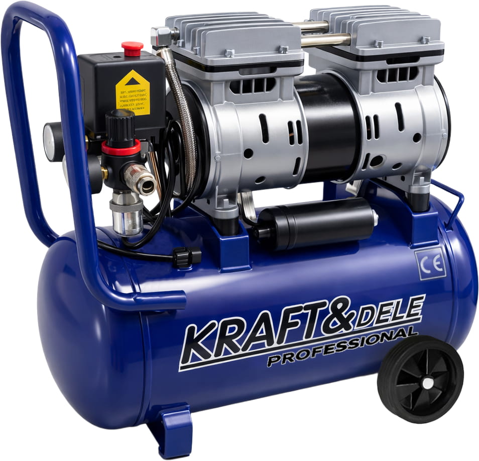 KRAFT&DELE õlivaba kompressor 24 l 1200 W 220 l/min KD4099 – pilt 1