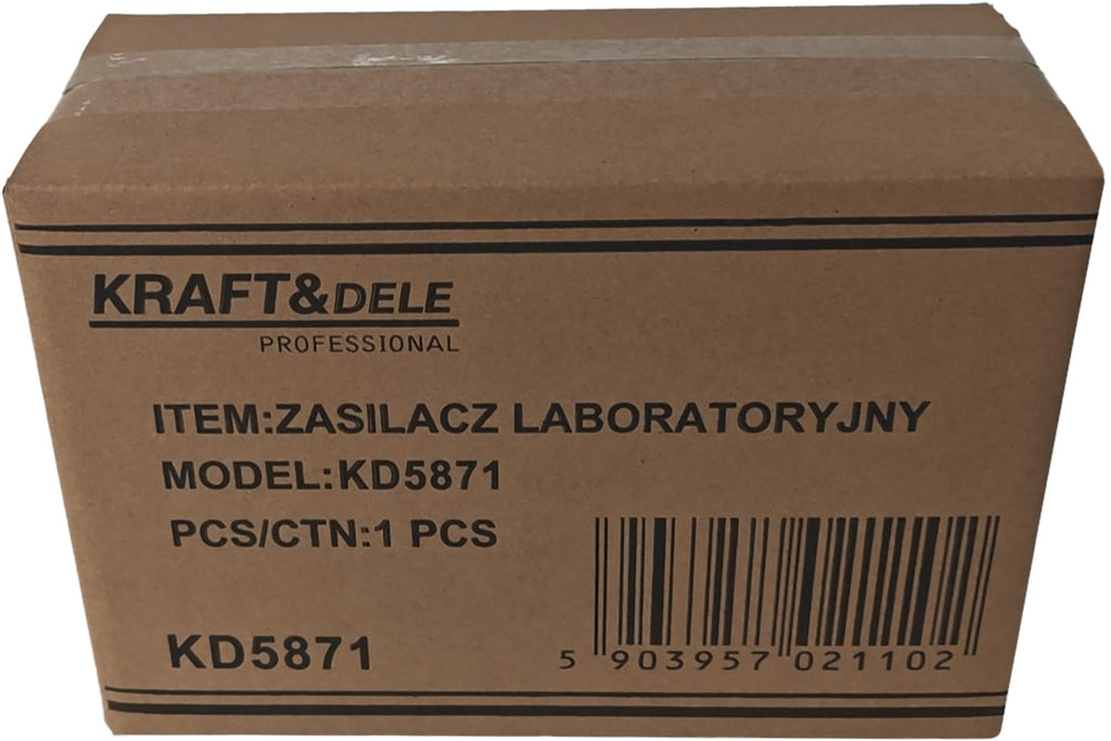 KRAFT&DELE reguleeritav laboratoorne toiteplokk 0–30 V 0–10 A KD5871 – pilt 8
