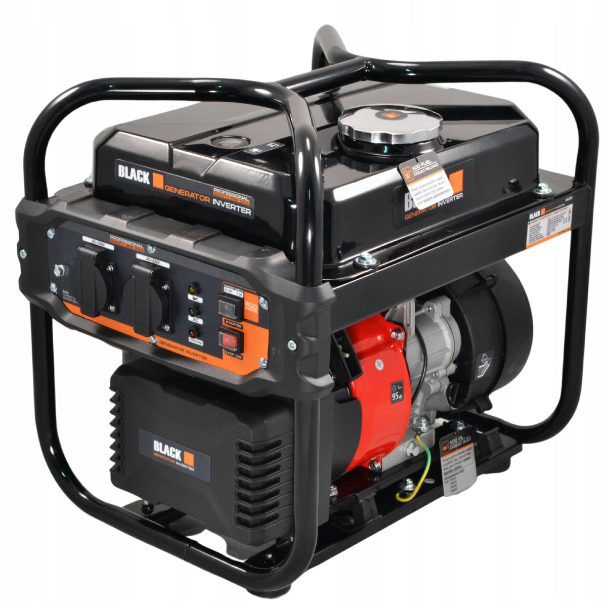 BLACKTOOLS invertergeneraator 230 V 2000 W 13608 – pilt 5