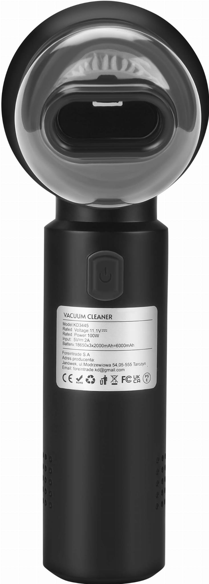 KRAFT&DELE juhtmevaba 3-in-1 tolmuimeja 100 W 6000 mAh KD3445 – pilt 7