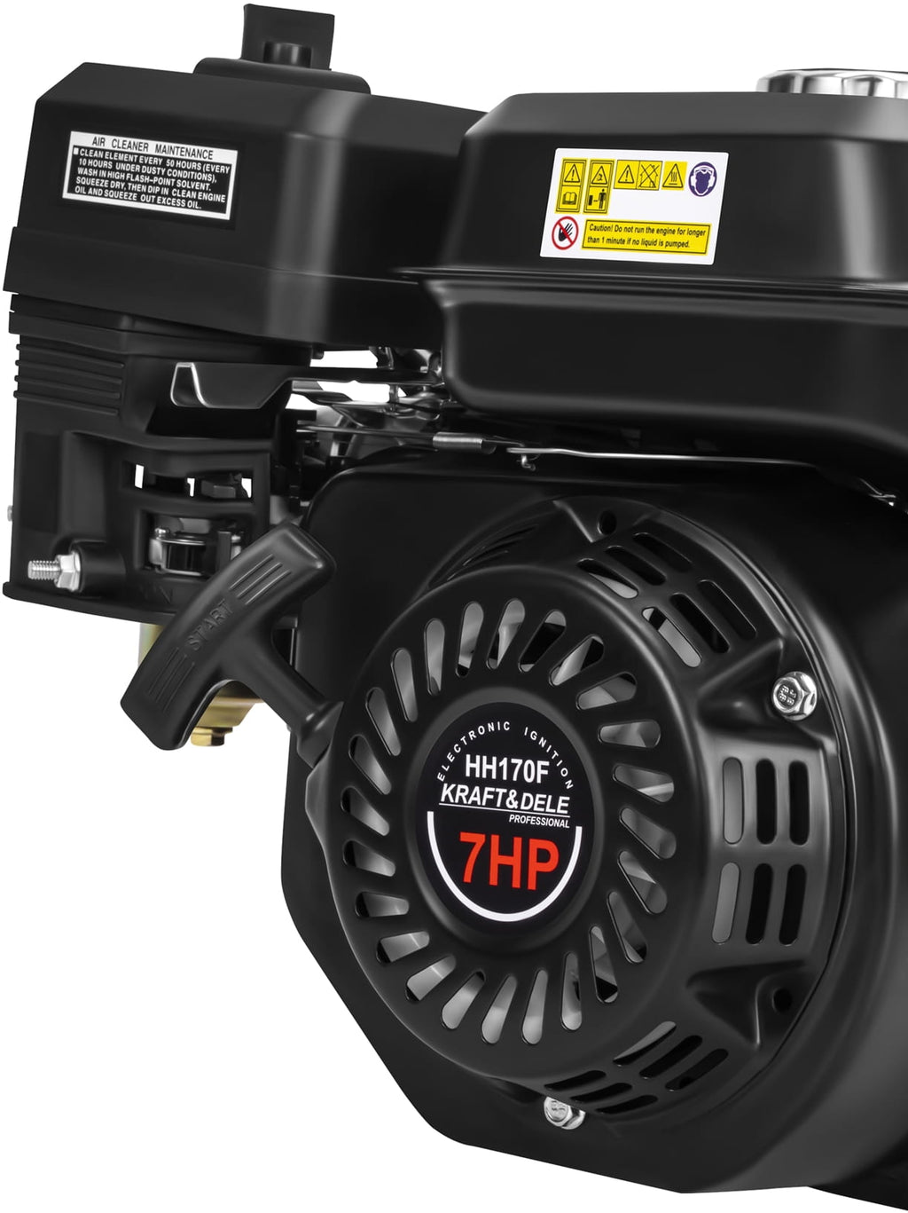 7HP sisepõlemismootor võlliga 19mm KD638 – pilt 4