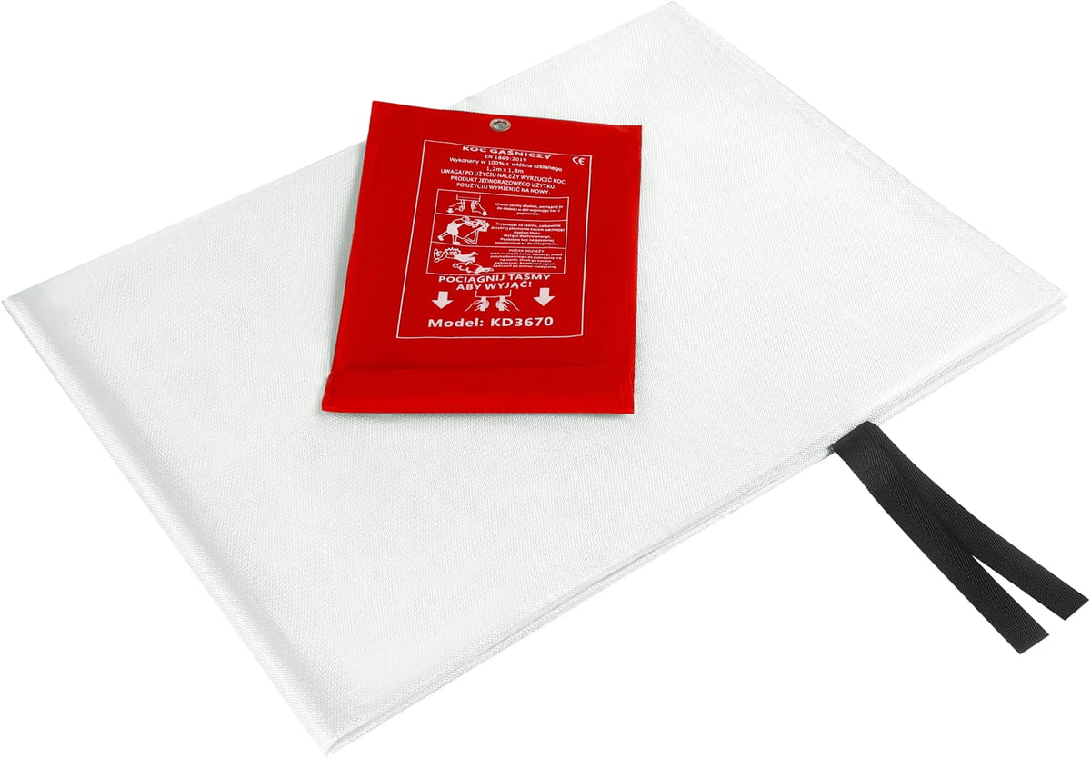 KRAFT&DELE klaaskiust tulekustutustekk 1,2 × 1,8 m KD3670 – pilt 6