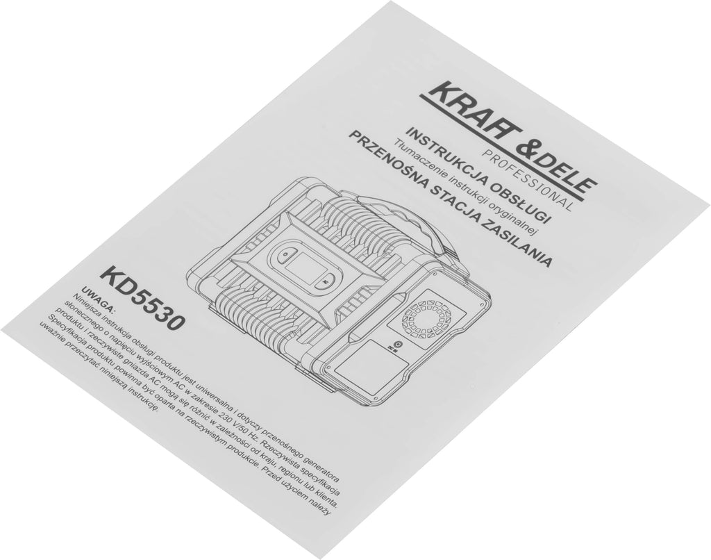 KRAFT&DELE kaasaskantav toitejaam 222 Wh 20 Ah / 11,1 V KD5530 – pilt 10