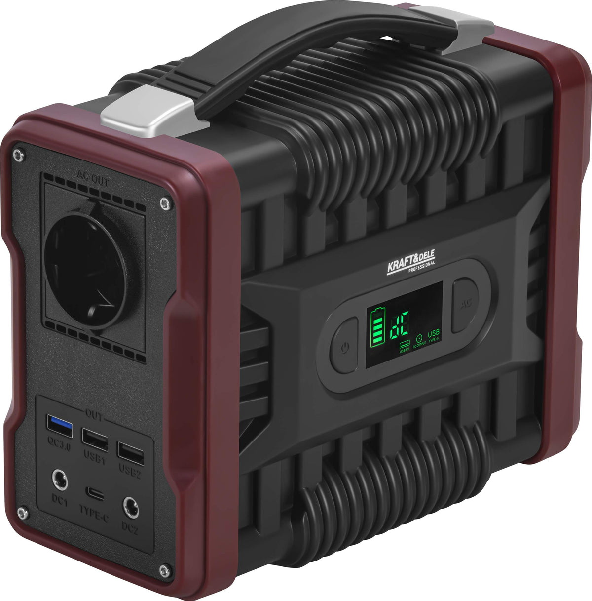KRAFT&DELE kaasaskantav toitejaam 222 Wh 20 Ah / 11,1 V KD5530 – pilt 1