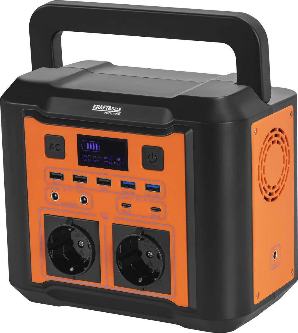 KRAFT&DELE kaasaskantav toitejaam 296 Wh 20 Ah / 14,8 V KD5531 – pilt 1