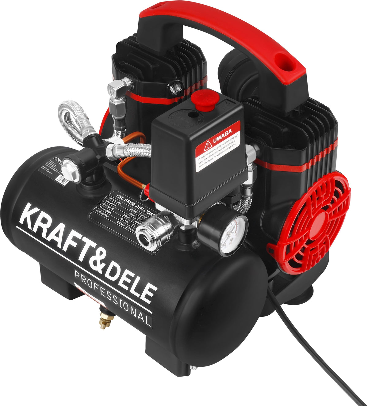 Õlivaba kompressor 950 W 5 l KD4069 – pilt 4