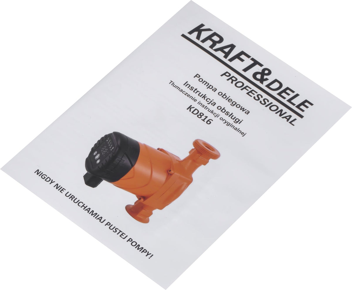 KRAFT&DELE tsirkulatsioonipump 55 l/min 230 V KD816 – pilt 10