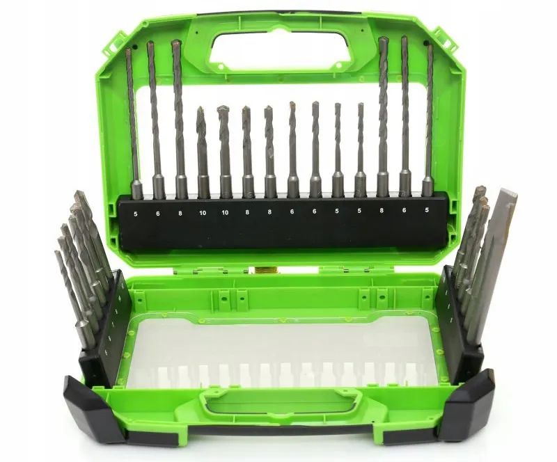 KRAFT&DELE SDS Plus betoonipuuride ja meislite komplekt, 26 tk KD994 – pilt 1