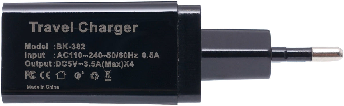 KRAFT&DELE 4 USB-pordiga Quick Charge 3.0 seinalaadija KD1239 – pilt 5
