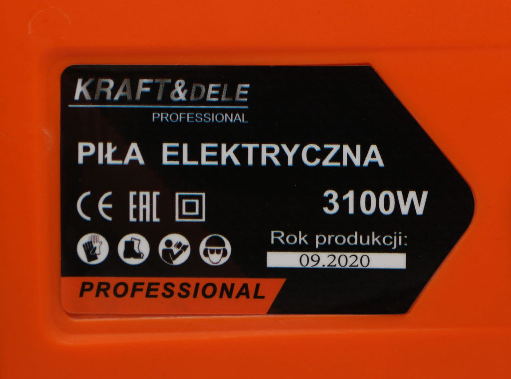 KRAFT&DELE elektriline kettsaag 3100 W 16″/40 cm KD10640 – pilt 10