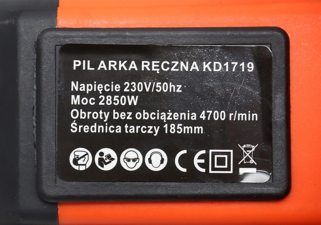 KRAFT&DELE Kvaliteetne ketassaag laseriga 2850W KD1719