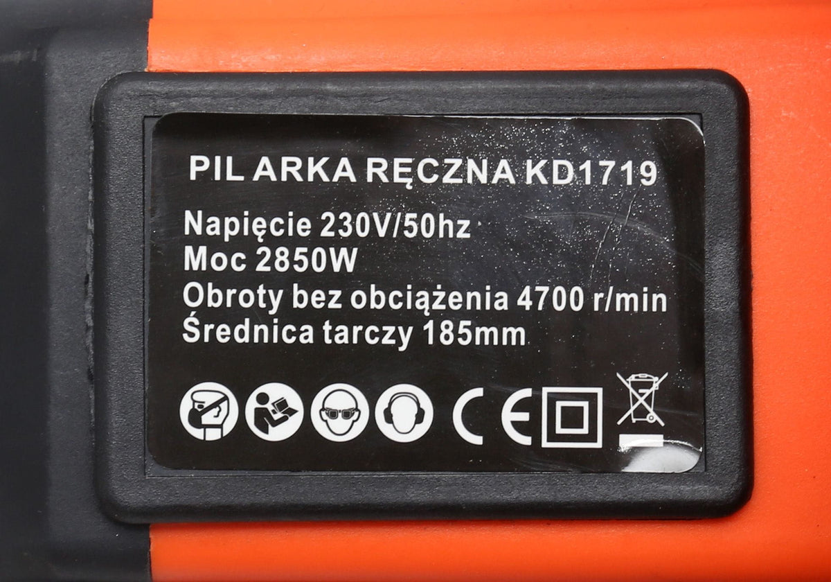 KRAFT&DELE Kvaliteetne ketassaag laseriga 2850W KD1719
