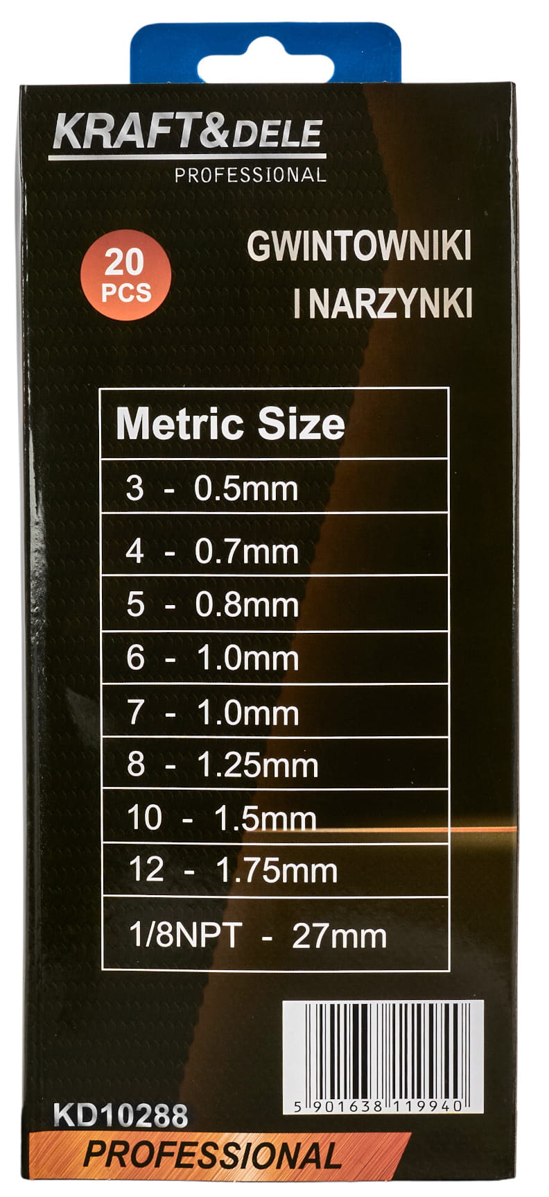 KRAFT&DELE Keermestuskomplekt 20-osaline KD10288