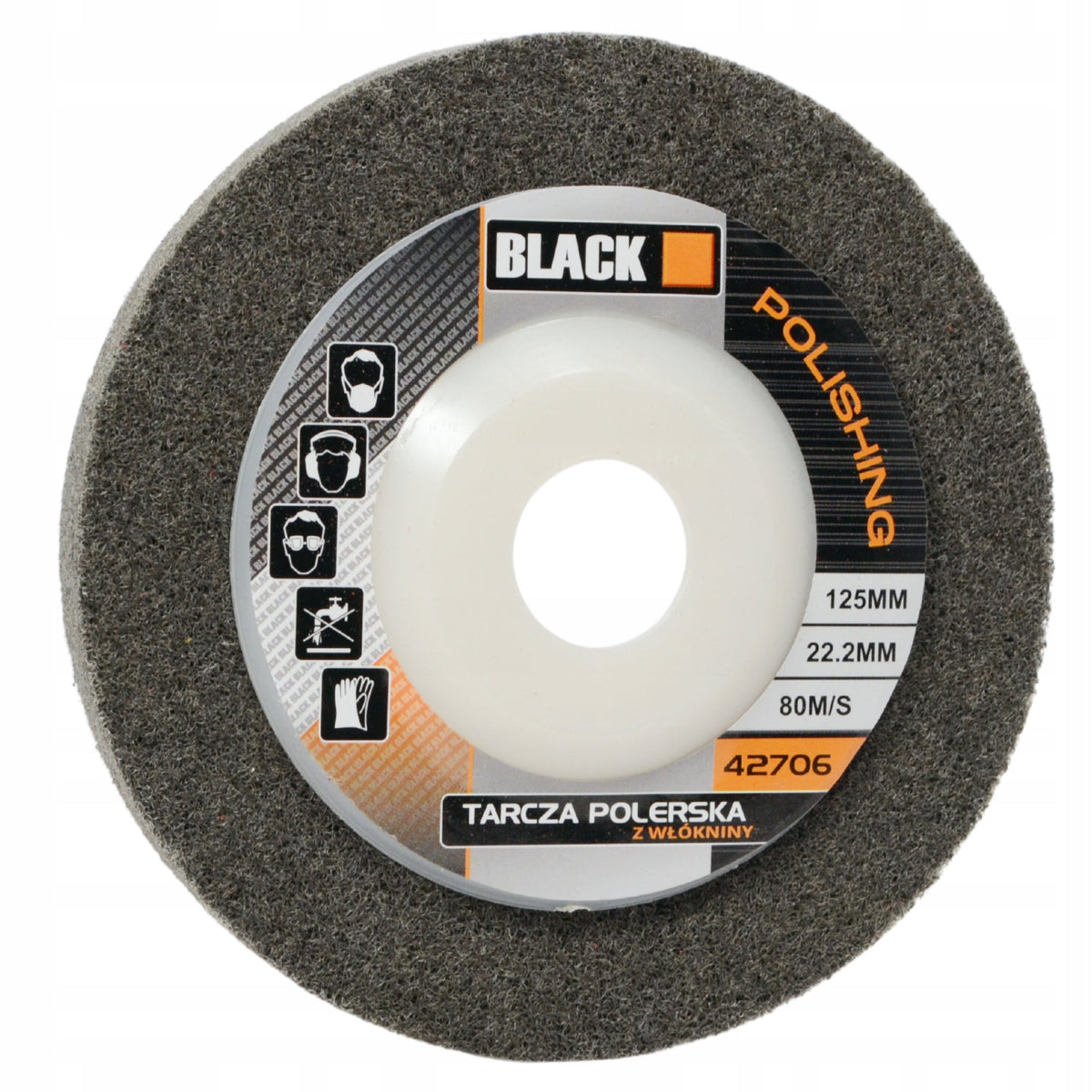 Premium Black 125 mm nailonpoleerimisketas 42706 – pilt 3